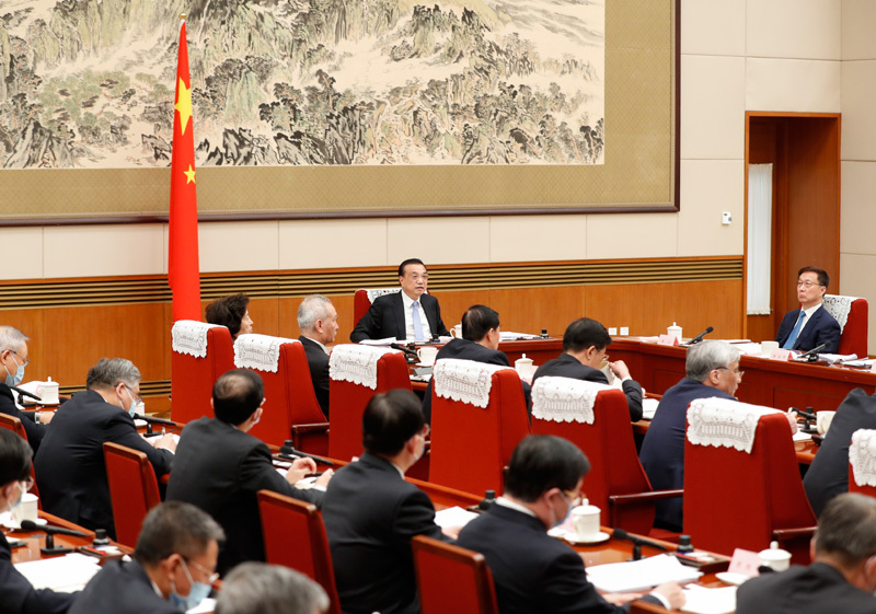 李克強主持召開(kāi)各民(mín)主黨派中央全國(guó)工(gōng)商聯負責人(rén)和(hé)無黨派人(rén)士代表座談會(huì)