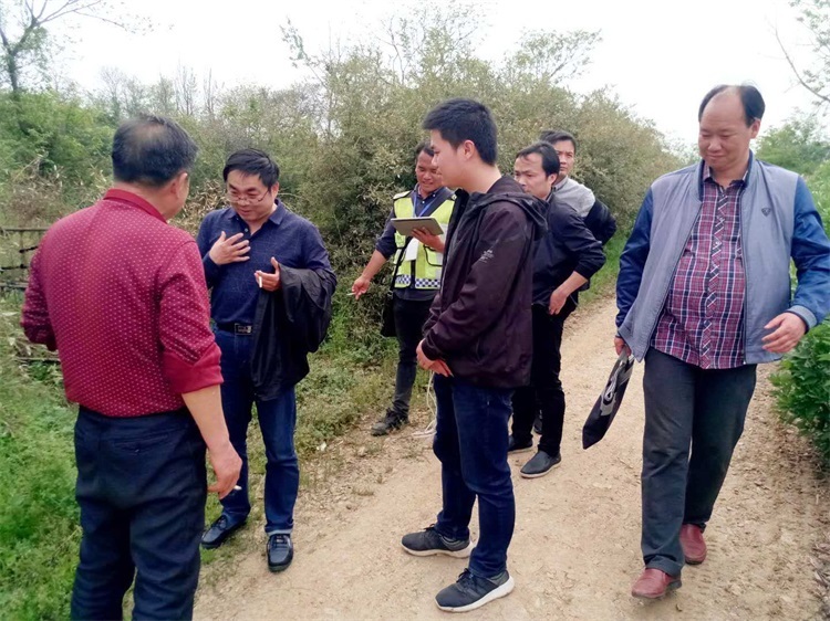 漢川市(shì)國(guó)土(tǔ)資源局檢查指導我隊“三調項目”